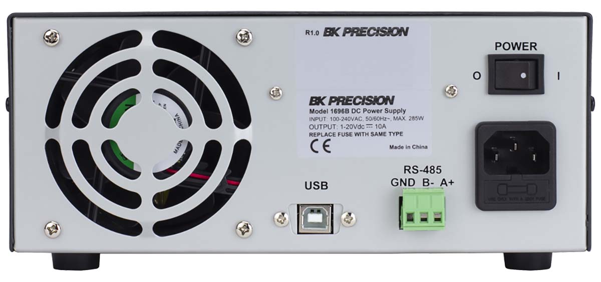 bk1697b BK Precision Digital Bench Power Supply, 1-Output 1 V to  40V, 200 W, 5 A Max