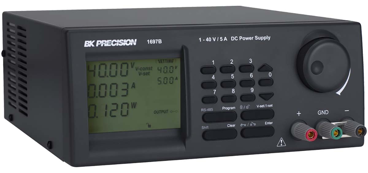 bk1698b BK Precision Digital Bench Power Supply, 1-Output 1 V to  60V, 200 W, 3.3 A Max