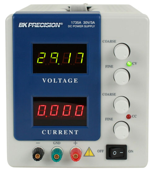 BK Precision Analogue Bench Power Supply, 5-Output 0 V to  30V, 210 W, 3 A Max