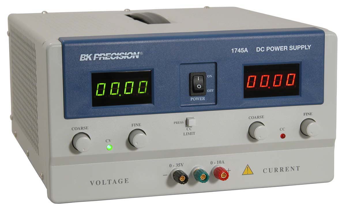 BK Precision Digital Bench Power Supply, 1-Output 35 V to  35V, 350 W, 10 A Max, UKAS