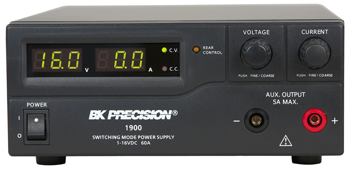 BK Precision Digital Bench Power Supply, 2-Output 16 V to  16V, 960 W, 60 A Max, UKAS