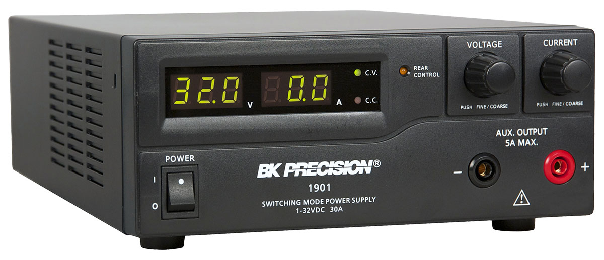 bk1901b BK Precision Digital Bench Power Supply, 2-Output 32 V to  32V, 960 W, 30 A Max, RSCAL