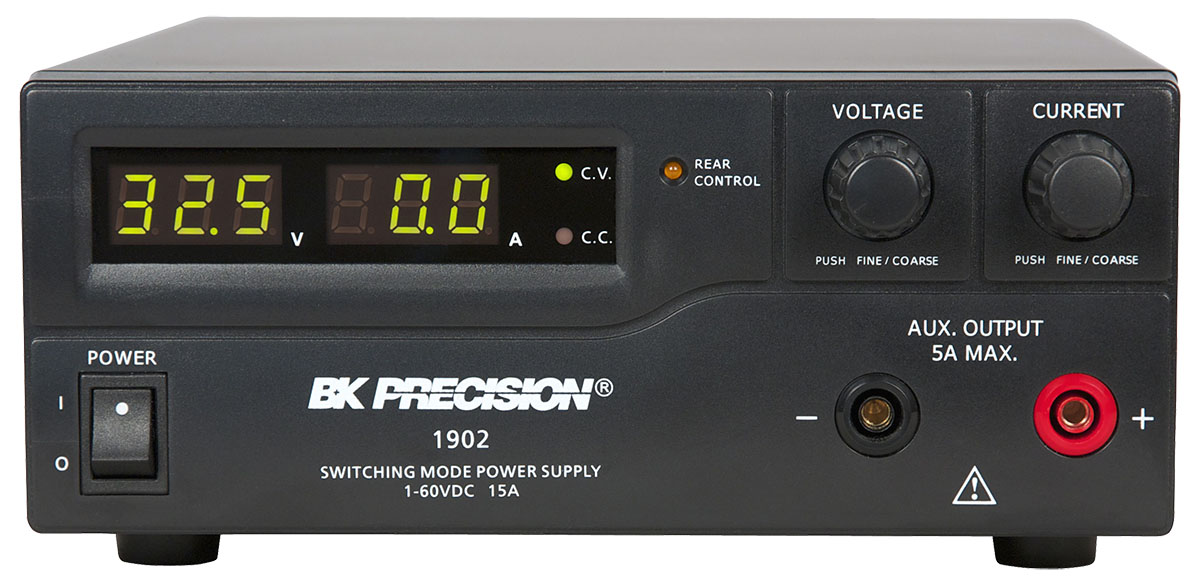 BK Precision Digital Bench Power Supply, 2-Output 0 V ac to  60V, 900 W, 15 A Max, UKAS