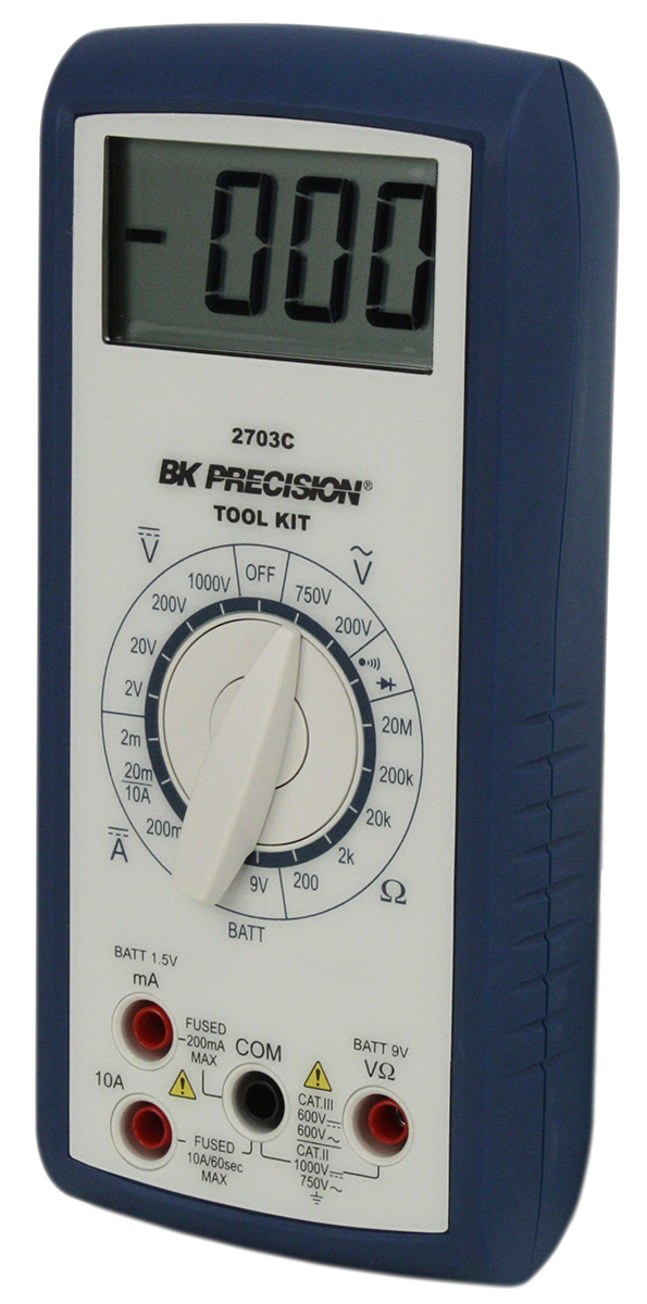bk2703c BK Precision Handheld Digital Multimeter