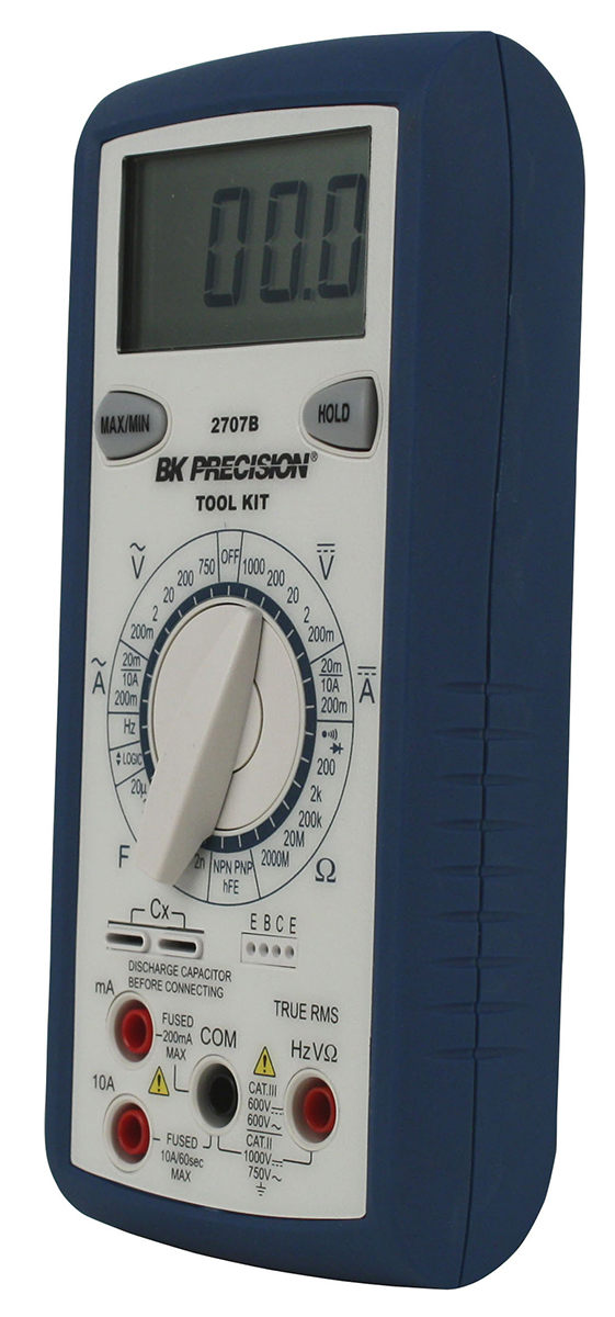 bk2707b BK Precision Handheld Digital Multimeter True RMS