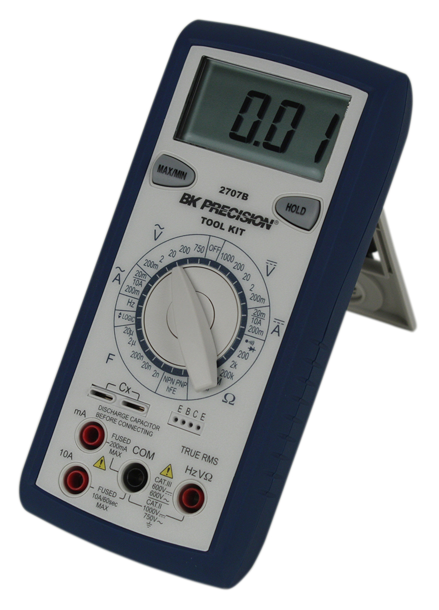 bk2707b BK Precision Handheld Digital Multimeter True RMS