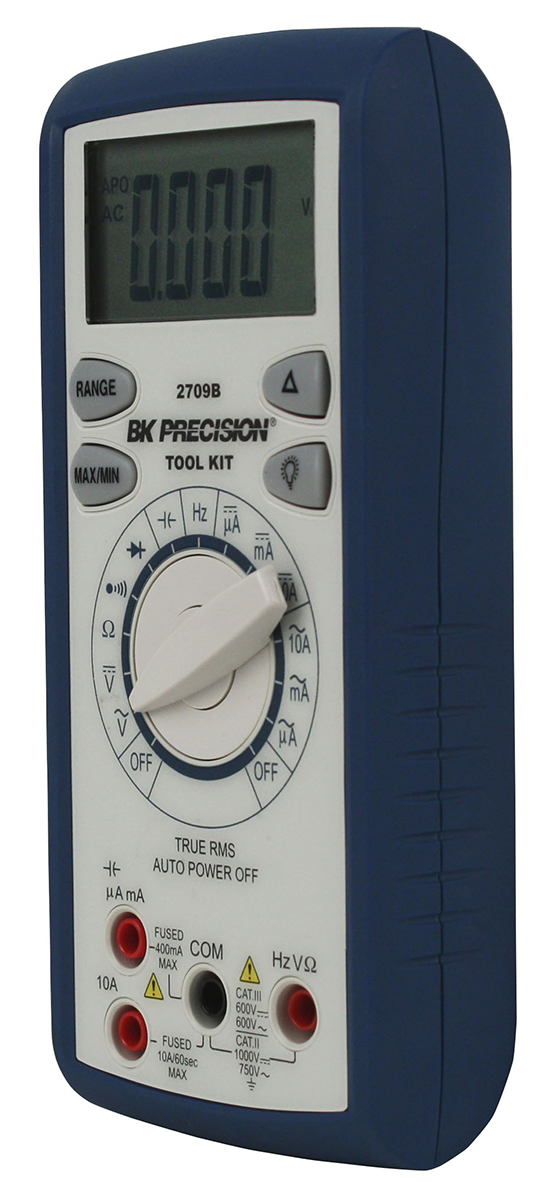 bk2709b BK Precision Handheld Digital Multimeter True RMS