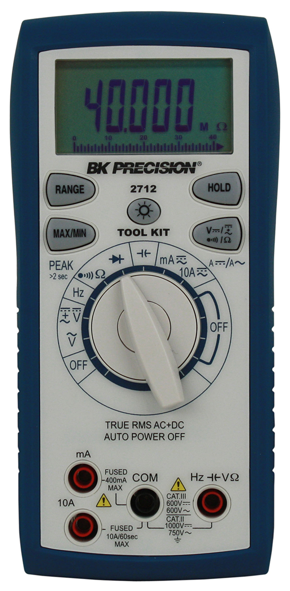 BK Precision Handheld Digital Multimeter True RMS
