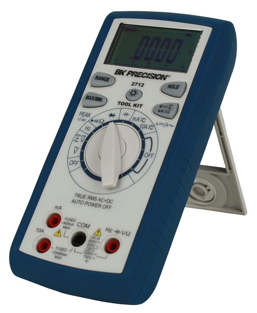 bk2712 BK Precision Handheld Digital Multimeter True RMS