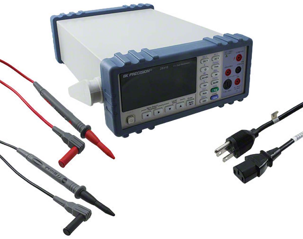 bk2831e BK Precision 2831E Bench Digital Multimeter True RMS, 20 A ac, 20 A dc, 750 V ac