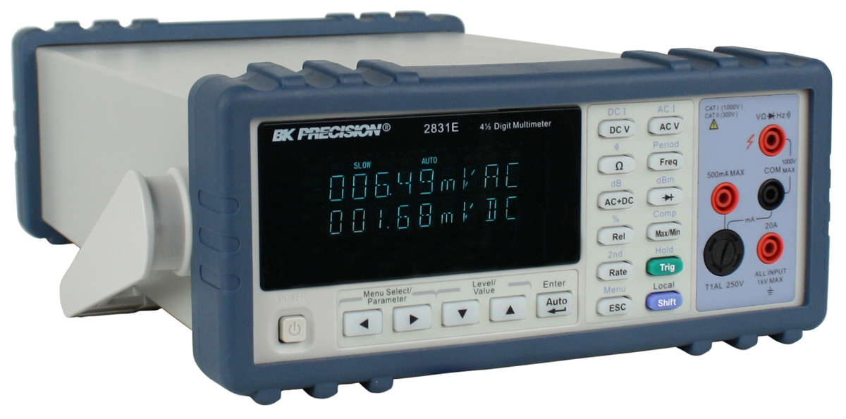 bk2831e BK Precision 2831E Bench Digital Multimeter True RMS, 20 A ac, 20 A dc, 750 V ac