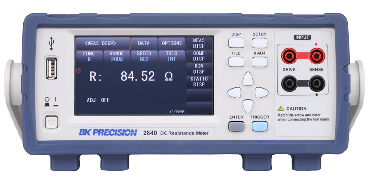 BK Precision 2840 Ohmmeter, 1 μΩ, 4 Wire
