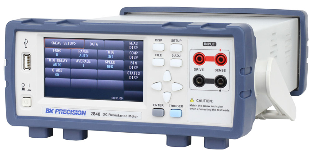 bk2840 BK Precision 2840 Ohmmeter, 1 μΩ, 4 Wire