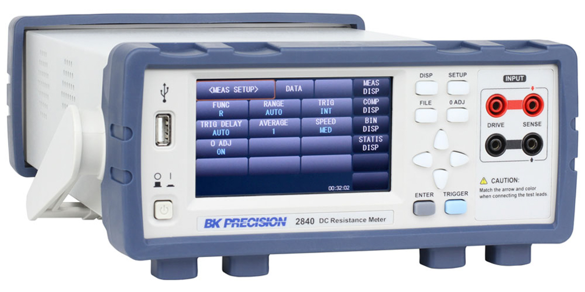 bk2840 BK Precision 2840 Ohmmeter, 1 μΩ, 4 Wire