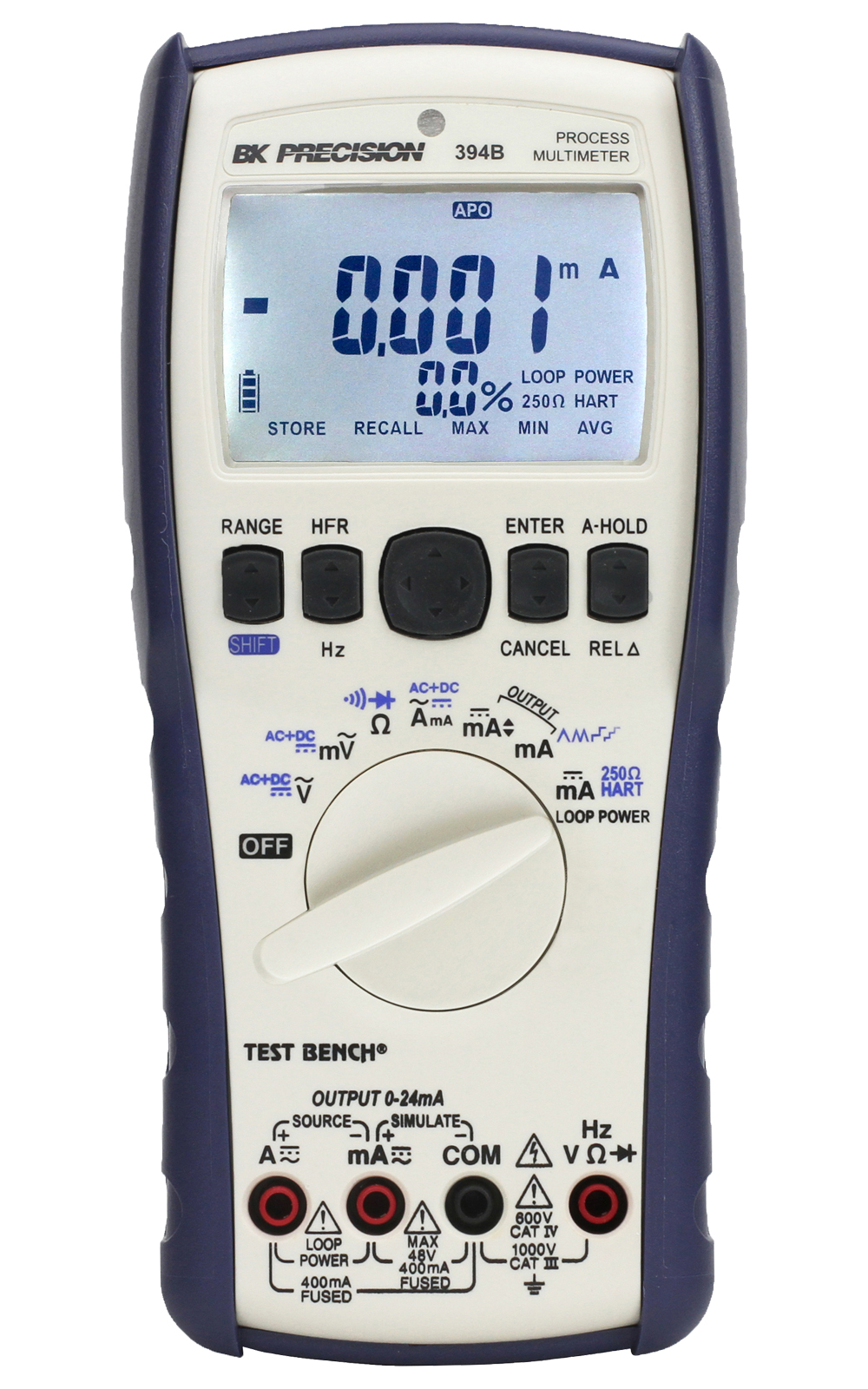 BK Precision BK394B B&K Precision Corp Digital Digital Multimeter True RMS, 1 A ac, 1 A dc, 1 kV ac