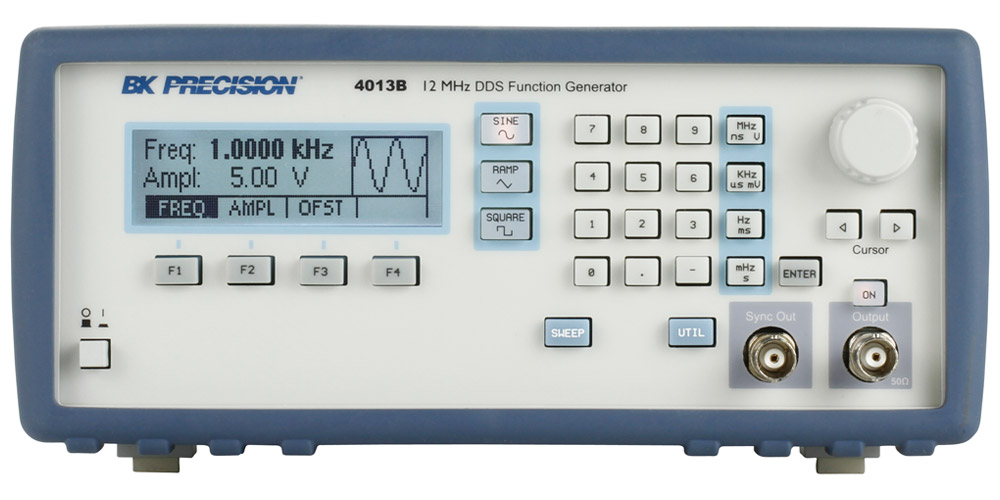 BK Precision Function Generator, 0.0000001 MHz Min, 7 MHz Max Variable Sweep