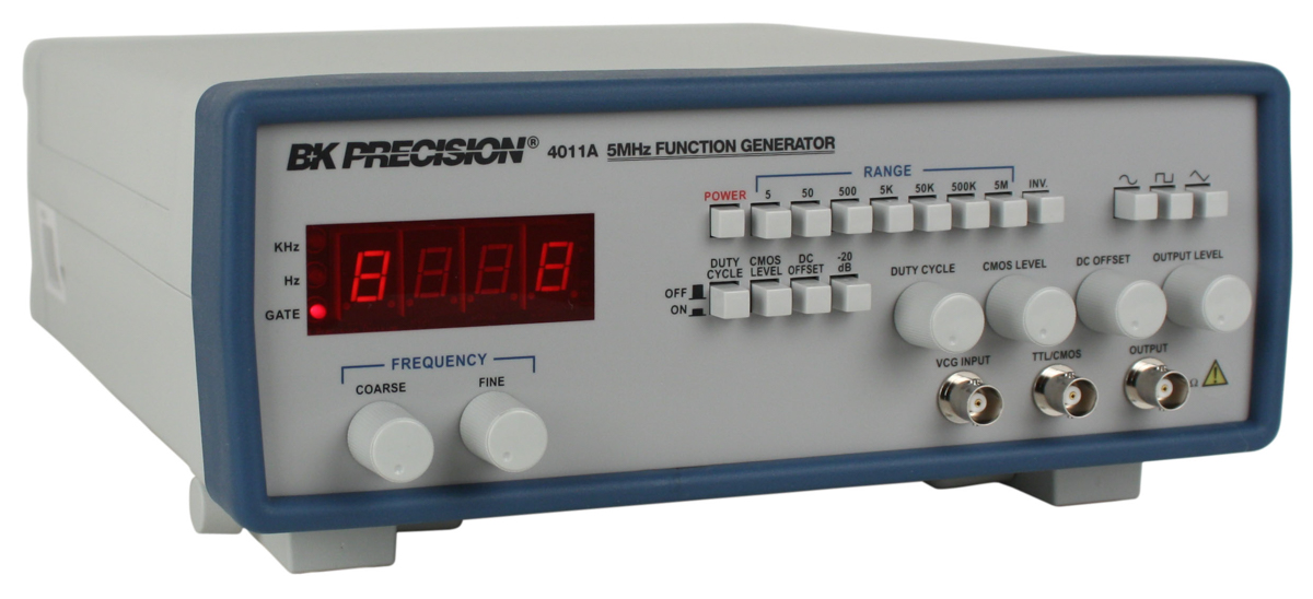 bk4011a BK Precision Function Generator, 0.5 Hz Min, 5 MHz Max, RSCAL
