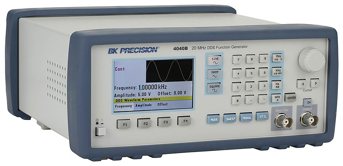 bk4014b BK Precision Function Generator, 0.01 Hz Min, 12 MHz Max FM Modulation Variable Sweep, RSCAL