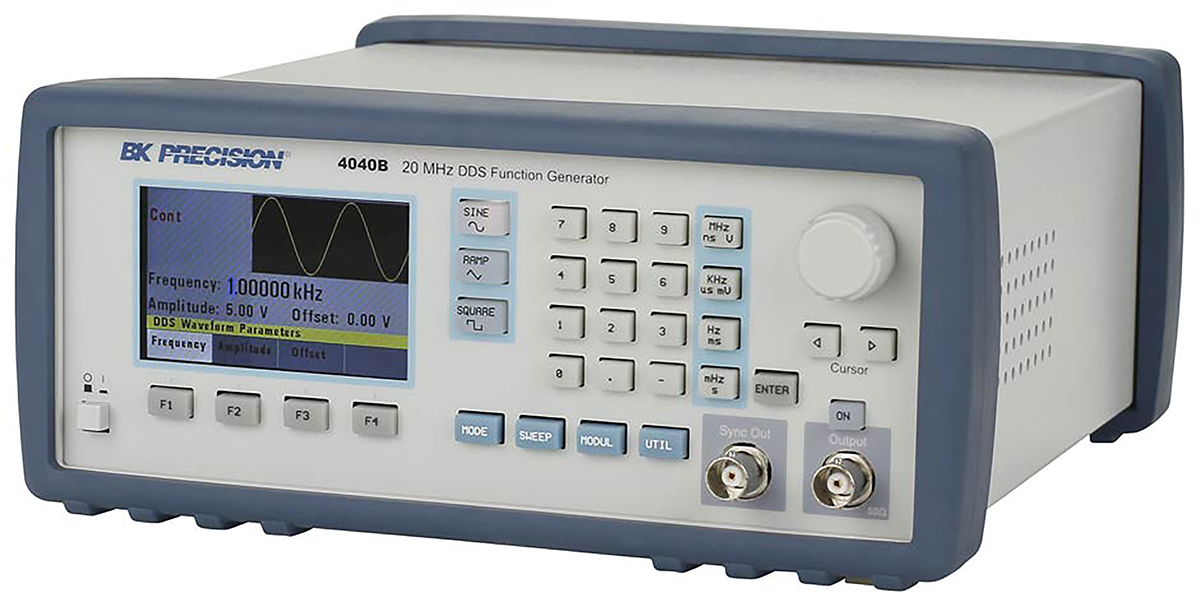 bk4014b BK Precision Function Generator, 0.01 Hz Min, 12 MHz Max FM Modulation Variable Sweep, RSCAL