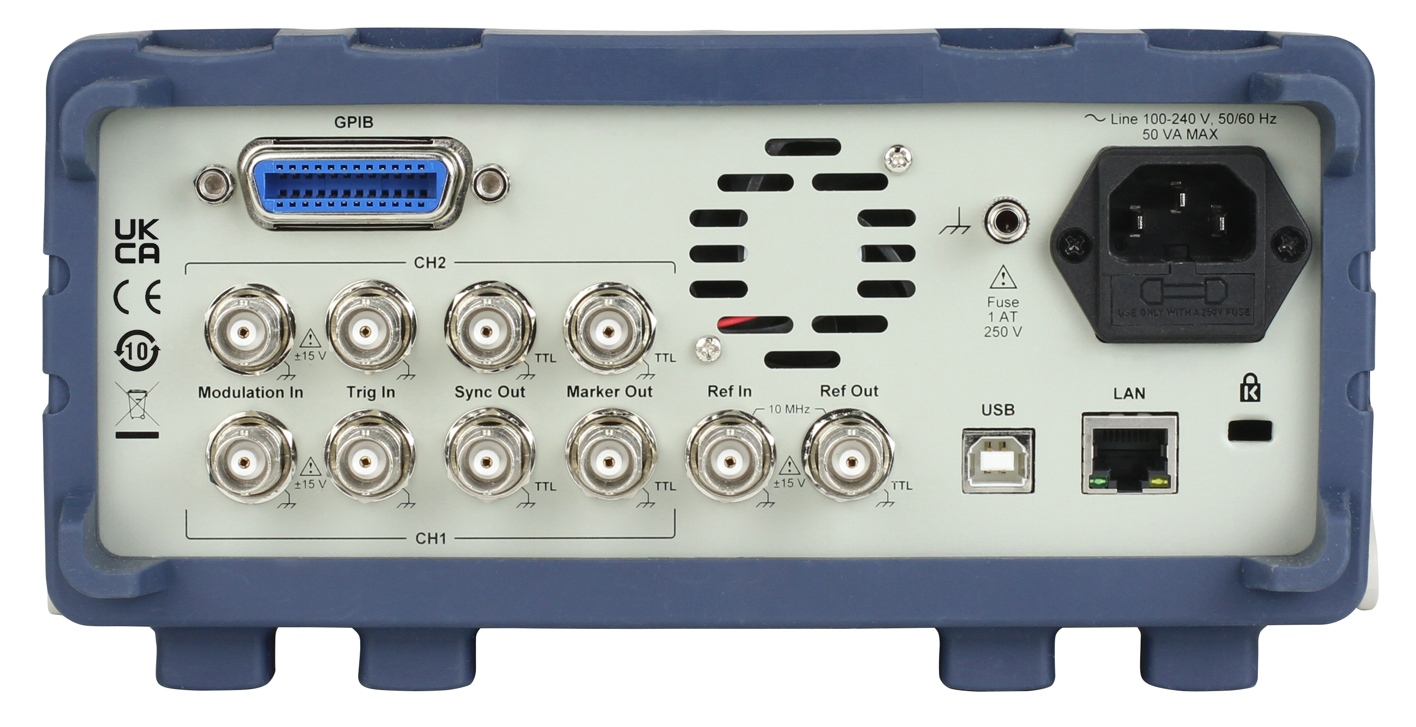 bk4079c-gpib BK Precision 4079C Waveform Generator 50 MHz Max, 2-Channel, 1 MHz Min