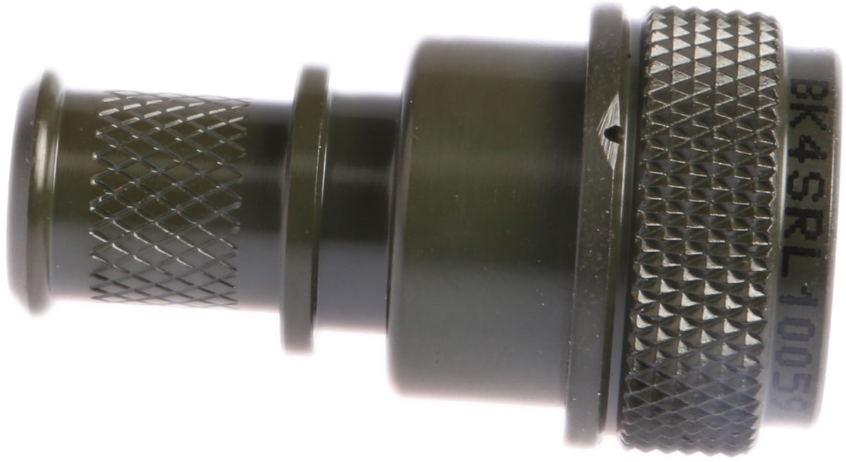 bk4srl10059xy Amphenol Limited, BK4Size 11 Straight Circular Connector Backshell, For Use With MIL-C 38999 Connector