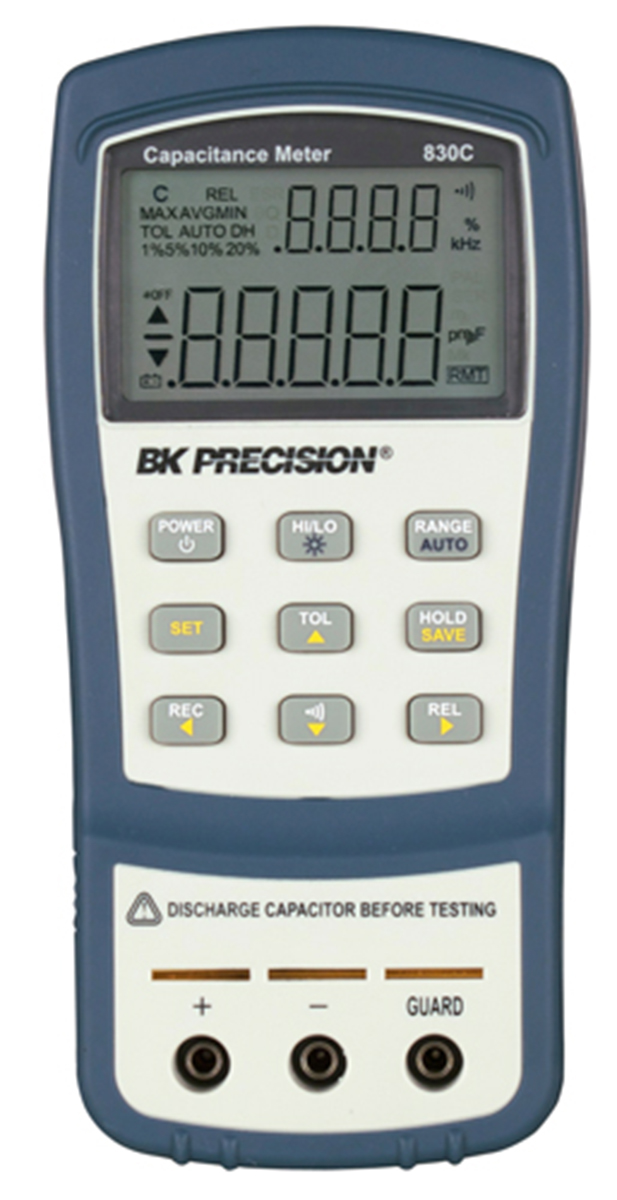 BK Precision BK830C Handheld Capacitance Meter 199.99 mF