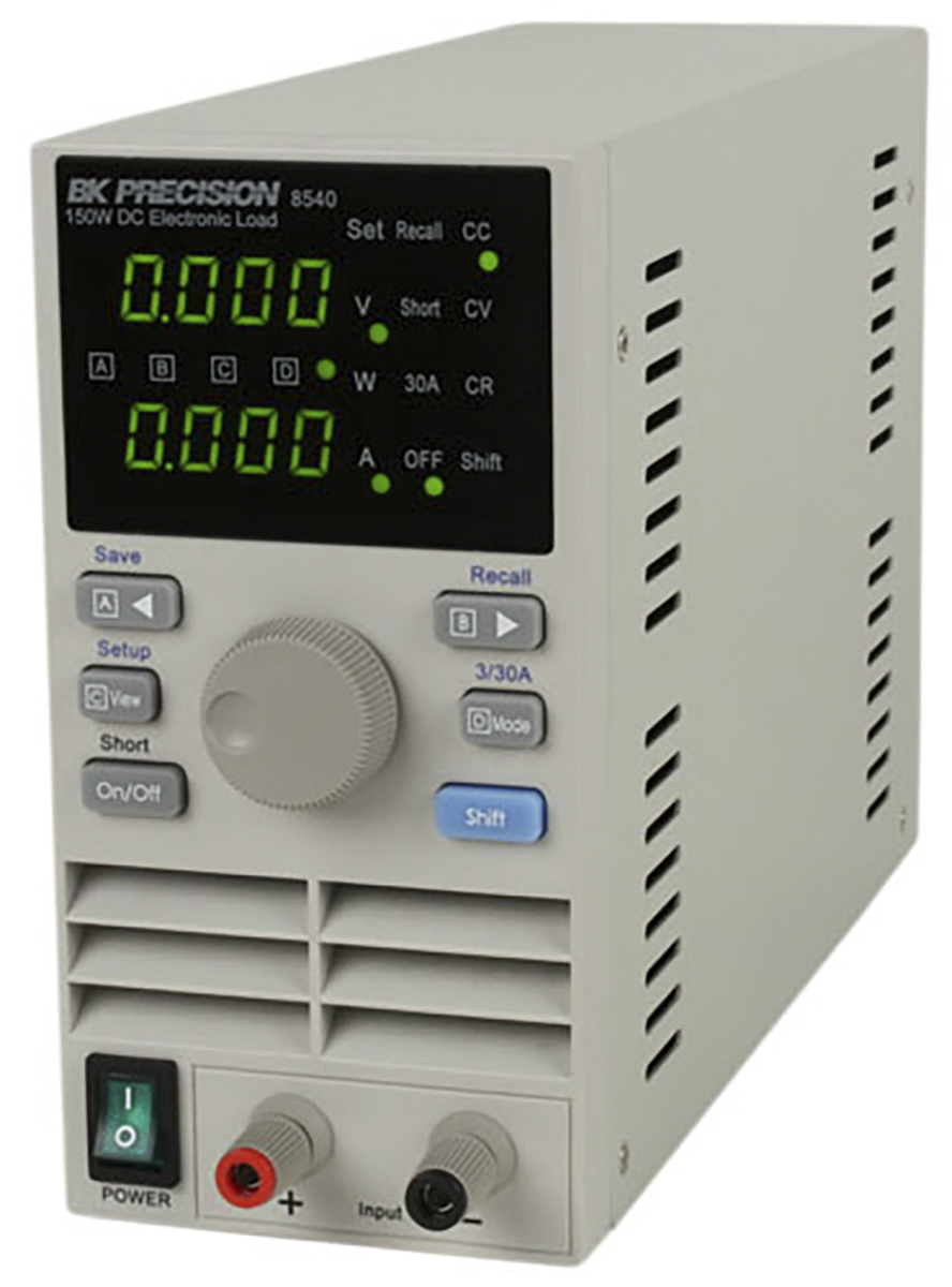 bk8540 BK Precision 8500 Series Electronic DC Load, 0 to 150 W, 0.1/60 V, 0 to 30 A