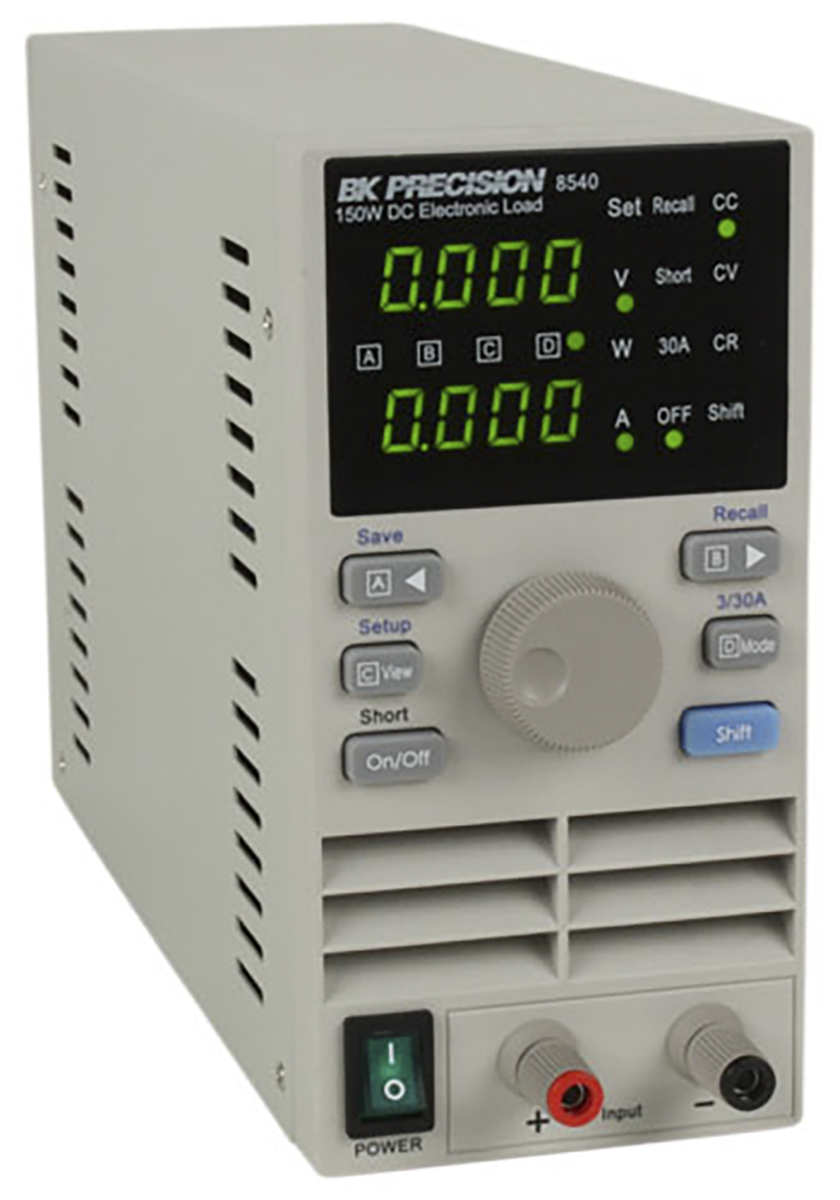 bk8540 BK Precision 8500 Series Electronic DC Load, 0 to 150 W, 0.1/60 V, 0 to 30 A