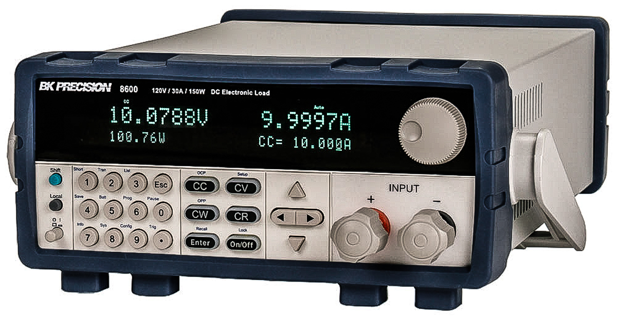 bk8601 BK Precision BK86 Series Electronic DC Load, 0 to 250 W, 0 to 120 V, 0 to 60 A
