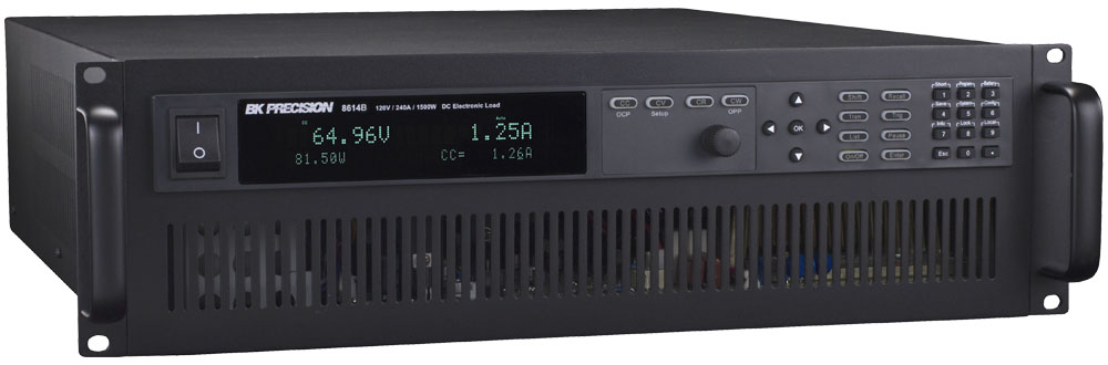 bk8610b BK Precision 8600/B Series Electronic Load, 750 W, 120 V, 120 A