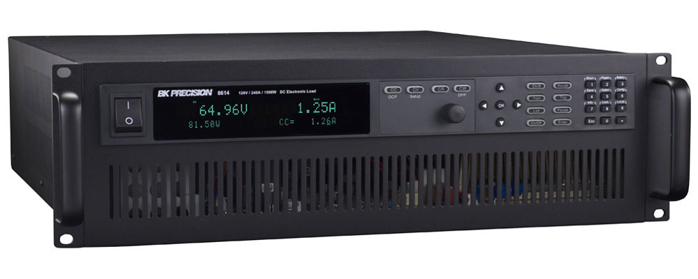 bk8612 BK Precision 8600 Series Electronic DC Load, 0 to 750 W, 0/500 V, 0 to 30 A