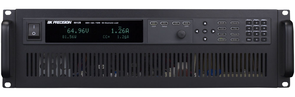 BK Precision 8600/B Series Electronic Load, 750 W, 500 V, 30 A