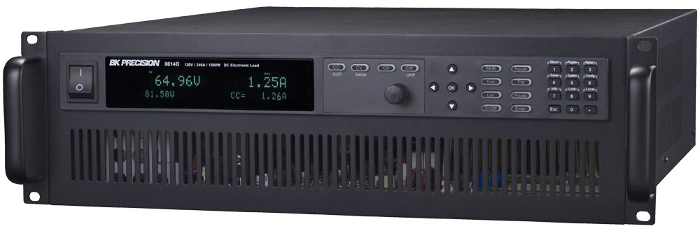 bk8612b BK Precision 8600/B Series Electronic Load, 750 W, 500 V, 30 A