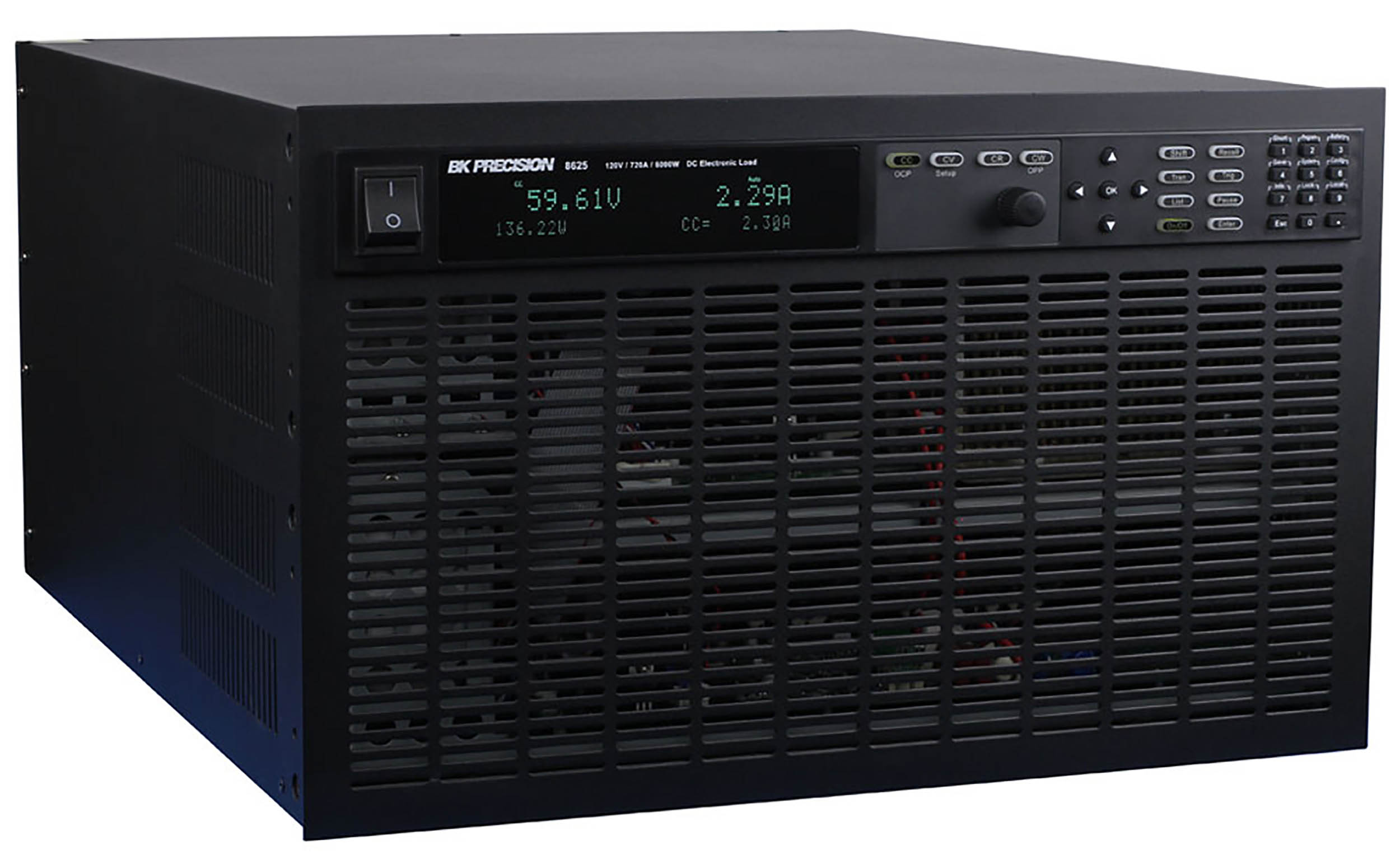 bk8625 BK Precision 8600 Series Electronic DC Load, 6000 W, 120 V, 720 A