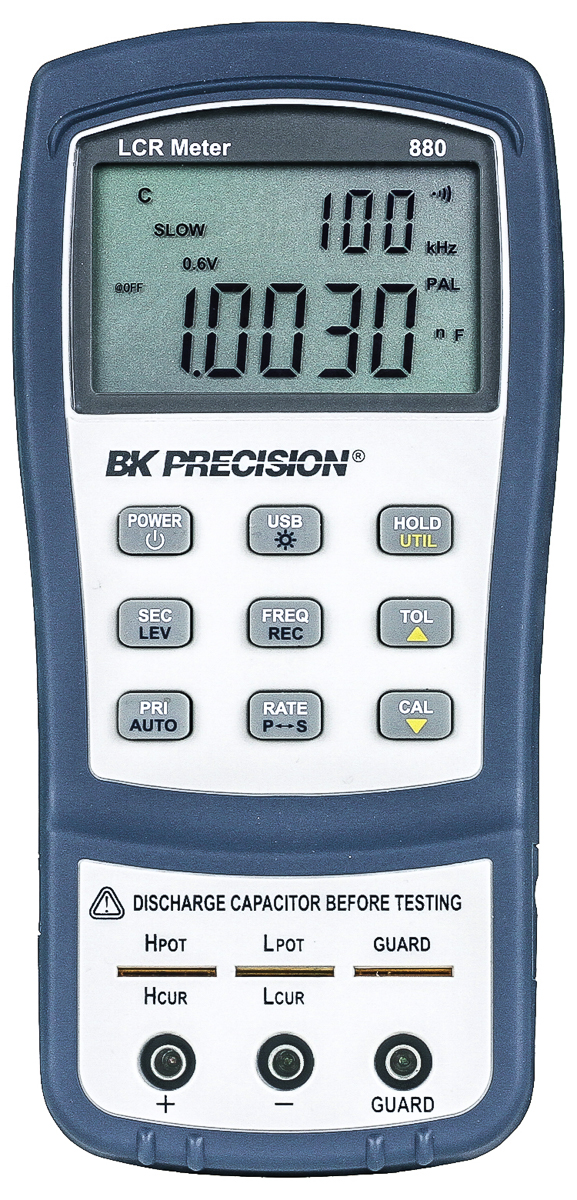 BK Precision BK880 Handheld LCR Meter 20 mF, 10 mΩ, 1000 h