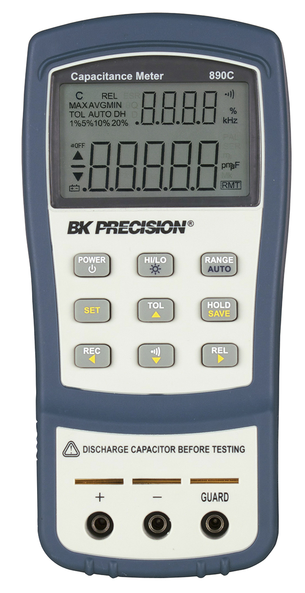 BK Precision BK890C Handheld Capacitance Meter 50 mF