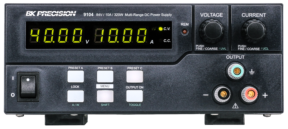 BK Precision Digital Bench Power Supply, 1-Output 84 V to  84V, 320 W, 10 A Max, RSCAL