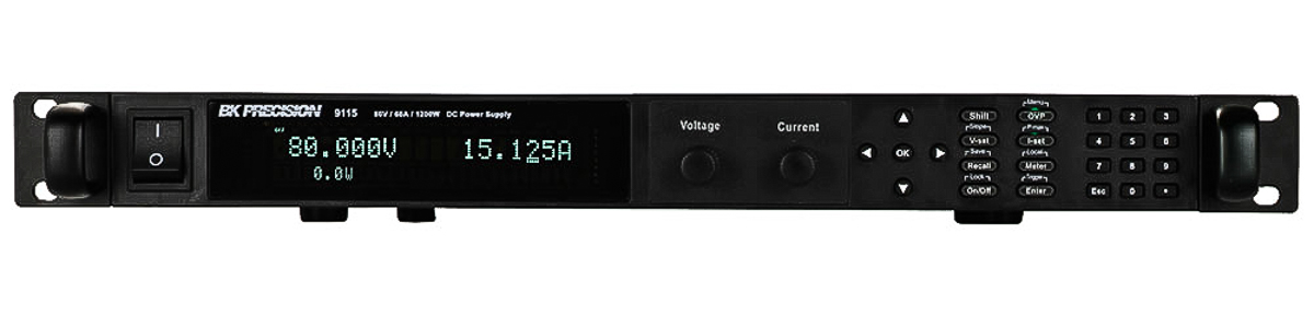 BK Precision Digital Bench Power Supply, 1-Output 0 V ac to  80V, 1.2 kW, 60 A Max