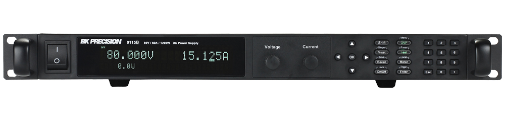 BK Precision Analogue Bench Power Supply, 5-Output 0 V to  80V, 1.2 kW, 60 A Max