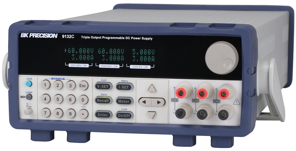 bk9130c BK Precision Analogue Bench Power Supply, 3-Output 0 V to  5V, 195 W, 3 A Max, RSCAL