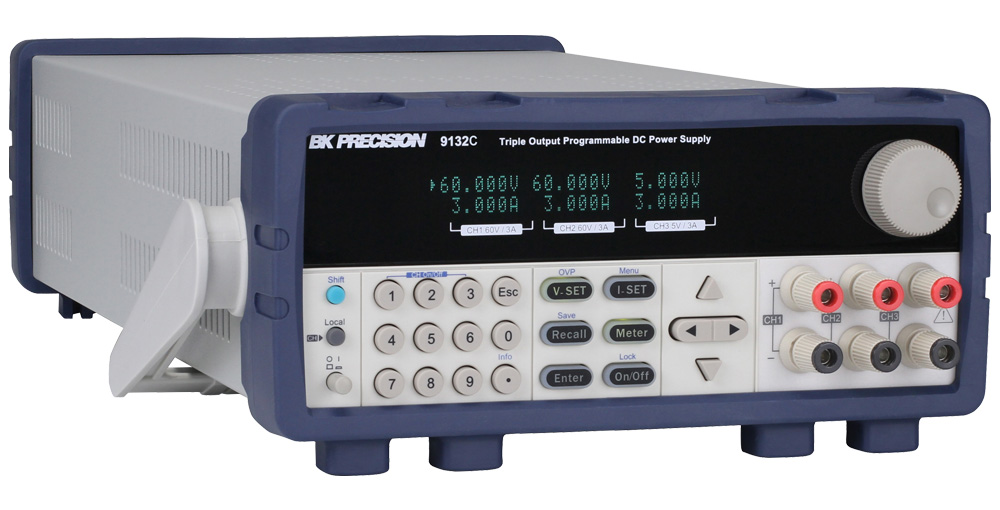bk9130c BK Precision Analogue Bench Power Supply, 3-Output 0 V to  5V, 195 W, 3 A Max, RSCAL