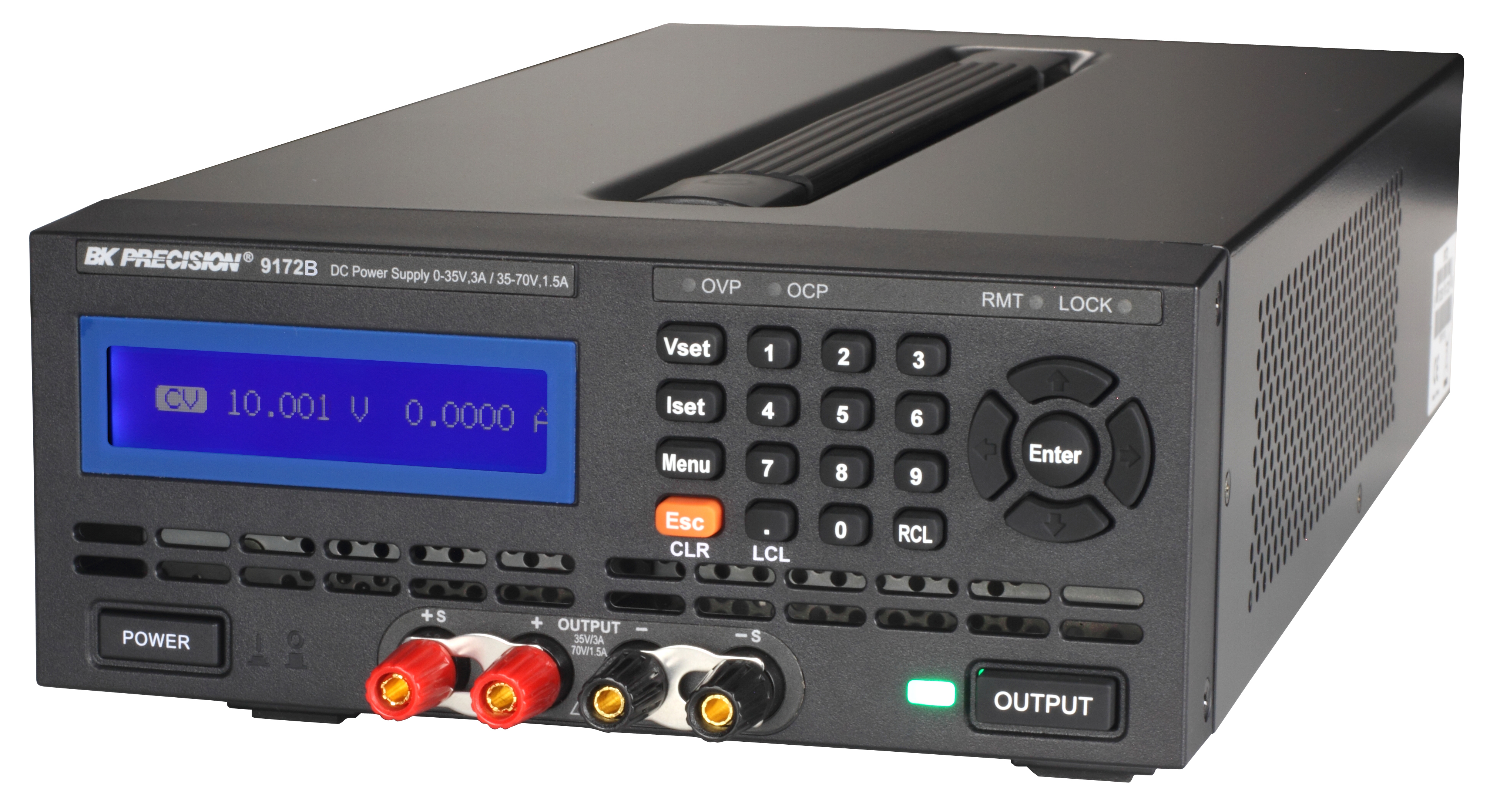 bk9172b BK Precision Digital Bench Power Supply, 2-Output 0 V to  70V, 105 W, 3 A Max
