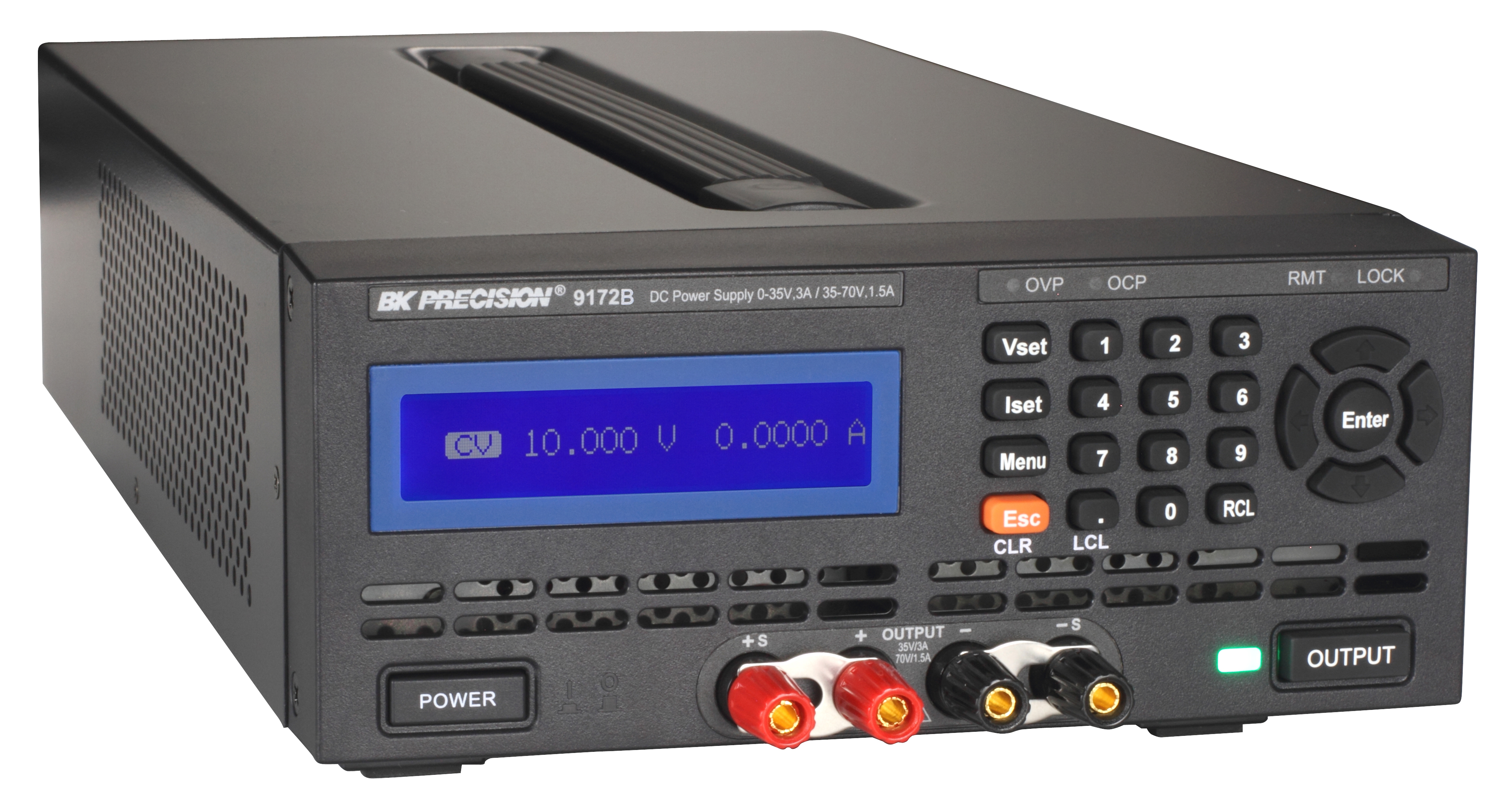 bk9172b BK Precision Digital Bench Power Supply, 2-Output 0 V to  70V, 105 W, 3 A Max