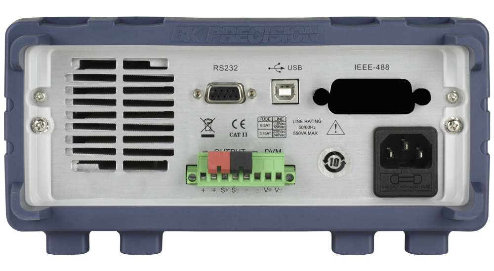 bk9202b BK Precision Analogue Bench Power Supply, 5-Output 0 V to  60V, 360 W, 15 A Max, RSCAL