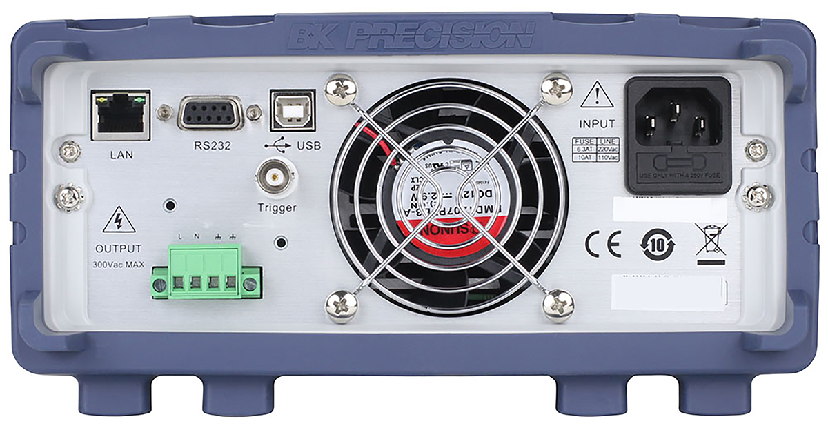 bk9801 BK Precision Digital Bench Power Supply, 1-Output 300 V to  300V, 300 VA, 3 A Max