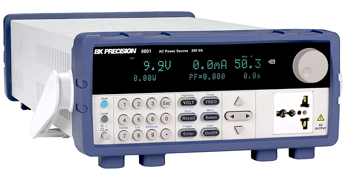 bk9801 BK Precision Digital Bench Power Supply, 1-Output 300 V to  300V, 300 VA, 3 A Max