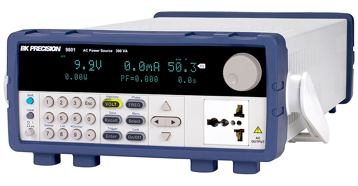 bk9801 BK Precision Digital Bench Power Supply, 1-Output 300 V to  300V, 300 VA, 3 A Max