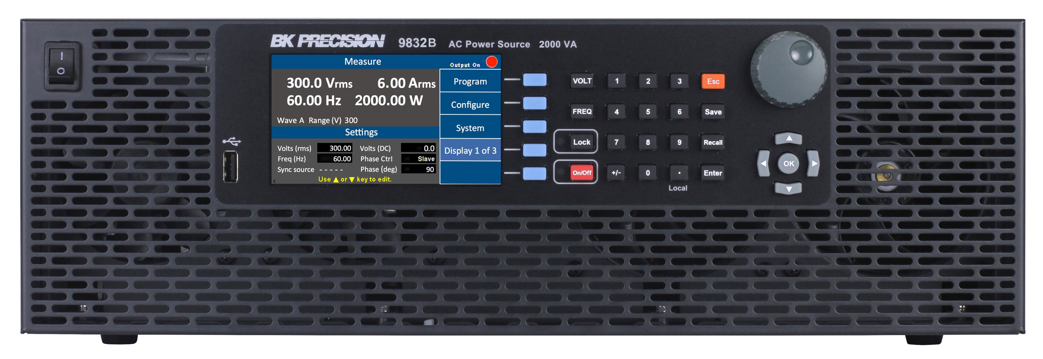 BK Precision Bench Power Supply, 1-Output 0 V ac to  424V dc, 2000 W, 20 A Max, UKAS