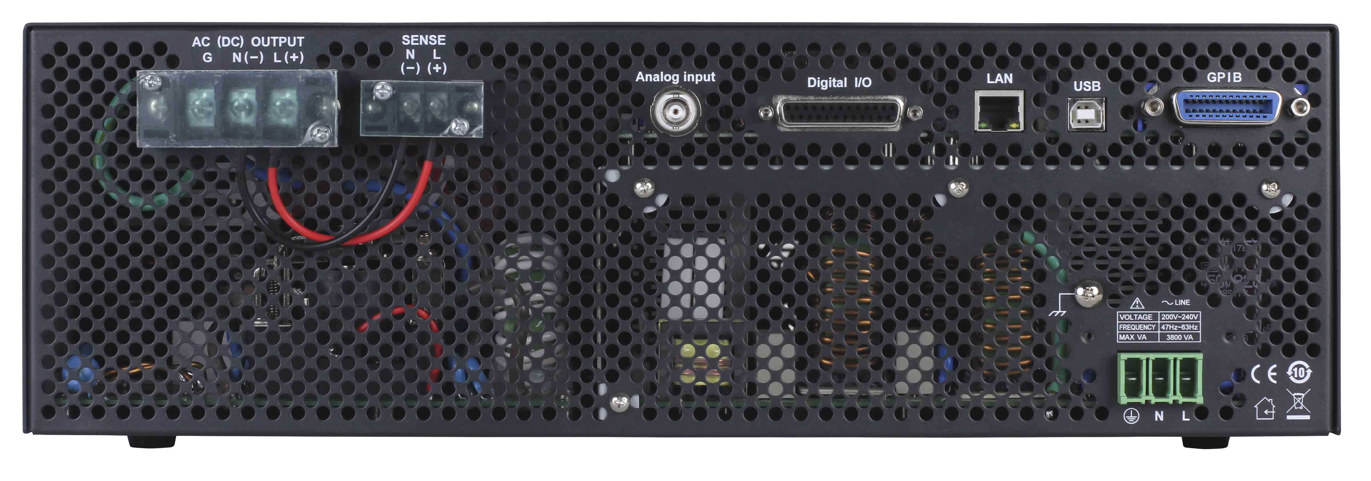 bk9833b BK Precision Bench Power Supply, 1-Output 0 V ac to  424V dc, 2000 W, 20 A Max, UKAS