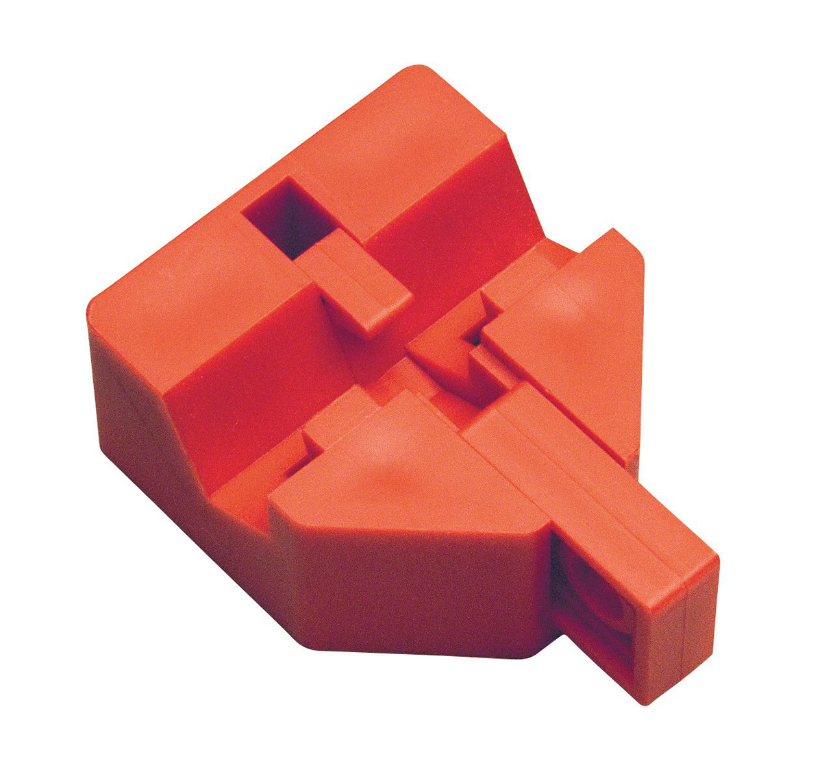 Brady Red 1-Lock Lockout Nylon Circuit Breaker Switch Lockouts, 7.14 mm